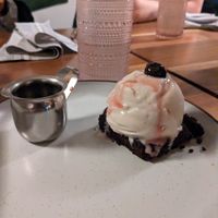 Brownie sundae at Planta in Bethesda