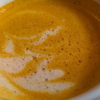Tumeric latte -- good amount of tumeric at Planta in Bethesda
