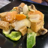 Peanut sauce saté tofu  at Jalan Jalan - Maybe closed in Sligo