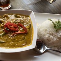 Spicy Tofu Curry and Rice   at Pho in Nottingham