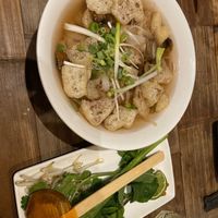 Tofu pho at Pho in Nottingham