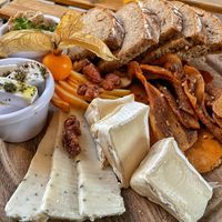 Cheese & meat board    at Tisch in Vienna