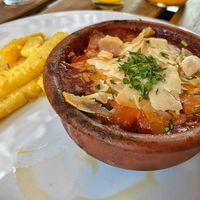 Eggplant parmigiana    at Tisch in Vienna