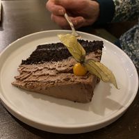 Chocolate cake   at Tisch in Vienna