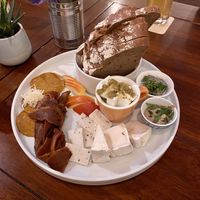 Brettljause - Charcuterie  at Tisch in Vienna