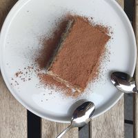 Tiramisu at Tisch in Vienna