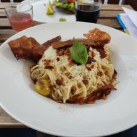 Carbonara at Tisch in Vienna