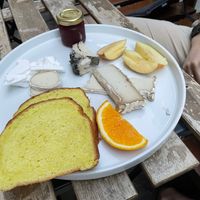 Cheese platter  at Tisch in Vienna