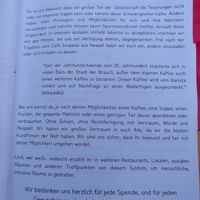 Geben und nehmen 2 at Tisch in Vienna