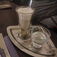 Hot Green Tea White Chocolate at Tisch in Vienna