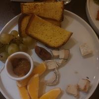 Cheese platter at Tisch in Vienna