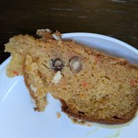 Carrot cake at Tisch in Vienna
