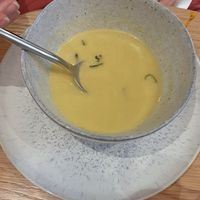 Thai coconut with citronella soup at Vroom in Geneva