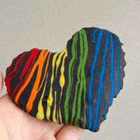Pride sugar cookie 🌈  at Sugar Babe Bakery in Pullman