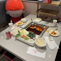   at Haidilao in Chicago