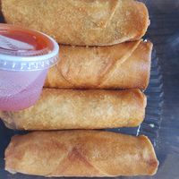 Springs rolls at Toppu in San Francisco