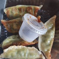 Veggie Gyoza at Toppu in San Francisco