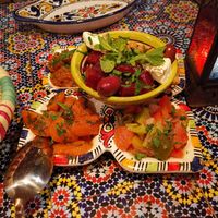 Moroccan salad at Ya Habibi in Graz