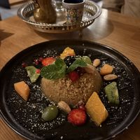 süßer couscous mit früchten   at Ya Habibi in Graz