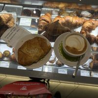 cornetto ‘leccese’ & oat cappuccino   at Martinucci Laboratory in Rome