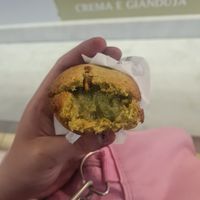 Pasticciottino vegano al pistacchio at Martinucci Laboratory in Rome