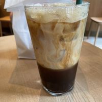 Iced coffee   at Starbucks - Trankgasse in Cologne