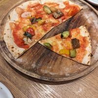 Pizza option at Route 227s' Cafe TOHOKU in Sendai