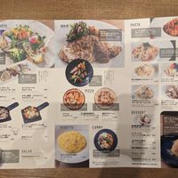 Full menu spread at Route 227s' Cafe TOHOKU in Sendai