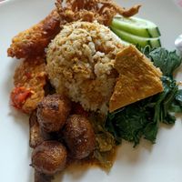 Nasi Padang at Minang Vegan in Ubud