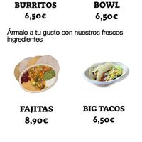Menú at Burritos - Ribera in Valencia