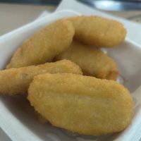 Pland based nuggets (Heura) at Burritos - Ribera in Valencia
