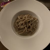 vegan cacio & pepe  at ORA in Florence