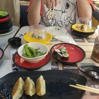  at Running Sushi in Madrid