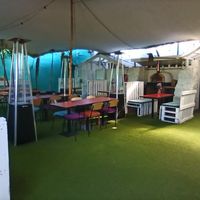 Semi-Outdoor Area with Pizza Oven at Billy Byrnes Gastro Bar & Venue in Kilkenny