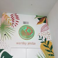 Earthy Picks - painted wall at Earthy Picks in Orlando