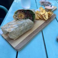 new age burrito at Earthy Picks in Orlando