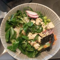 Poke bowl with tofu at Miyagi Express in Ronda