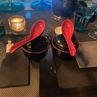 Vegan miso soup  at Miyagi Express in Ronda