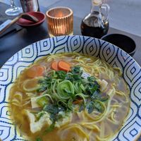 Vegan Curry Ramen at Miyagi Express in Ronda