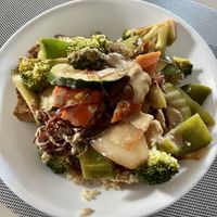 Delicious vegetable hibachi   at Shogun in Delmar