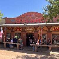   at Big Nose Kate's Saloon in Tombstone