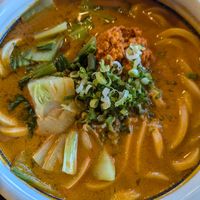 Tan tan (uses soy meat) at Marugame Udon in San Francisco