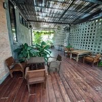 Outdoor decking at Munchies Café in Chiang Mai