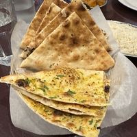 Vegan naan  at Guru Curry House in Oakland