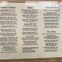 Vegan starters, salads, soups, vermicelli bowls, and rice plates!  at XinhXinh Bistro in Portland