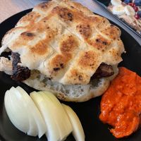 Ćevapi  at Food Garden in Zagreb