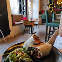 Kebab at Food Garden in Zagreb