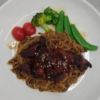 Char Siew Mee at Veg Kitchen 四海素食坊 in Kuala Lumpur