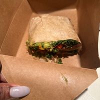 LLC wrap  at Love Life Cafe in Laurel