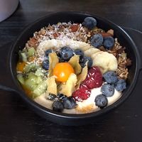 Yoghurt and granola  at Värav Coffee and Toast in Tallinn